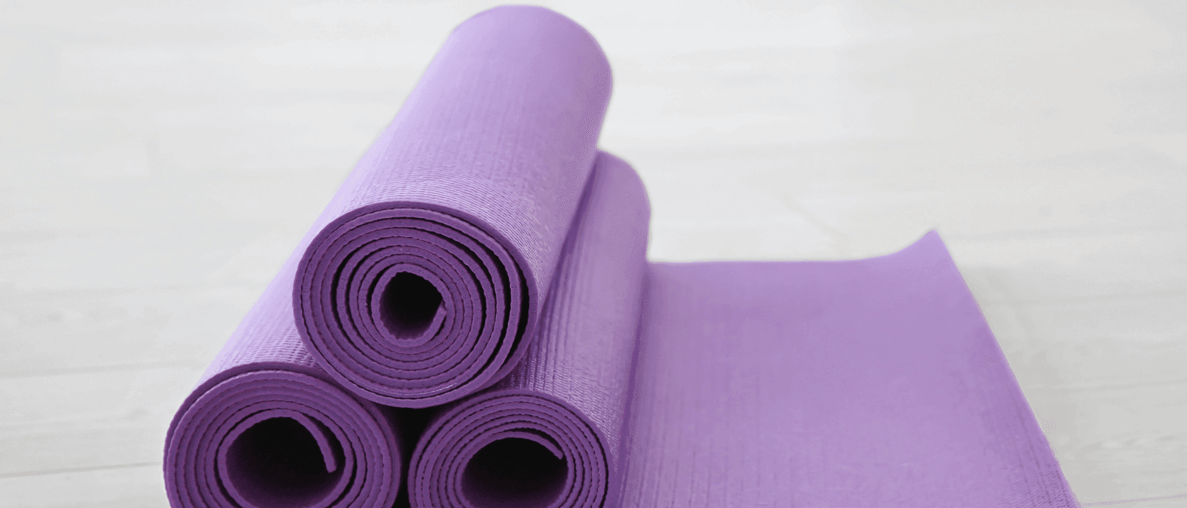 Yoga/Exercise Mat - Non-slip mats for floor workouts, yoga, stretching, and core training.